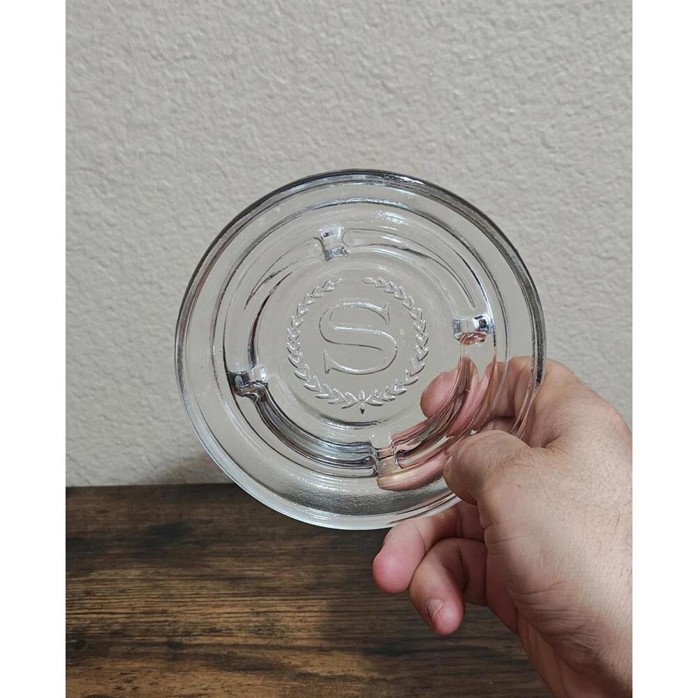 1970s Sheraton Hotel Glass Ashtray